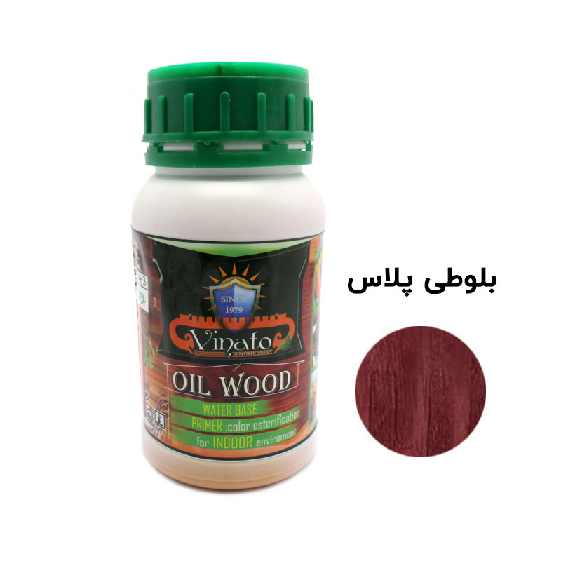 تصویر رنگ چوب بلوطی تیره پلاس ویناتو حجم 250 - 300 میلی‌لیتر کد 343