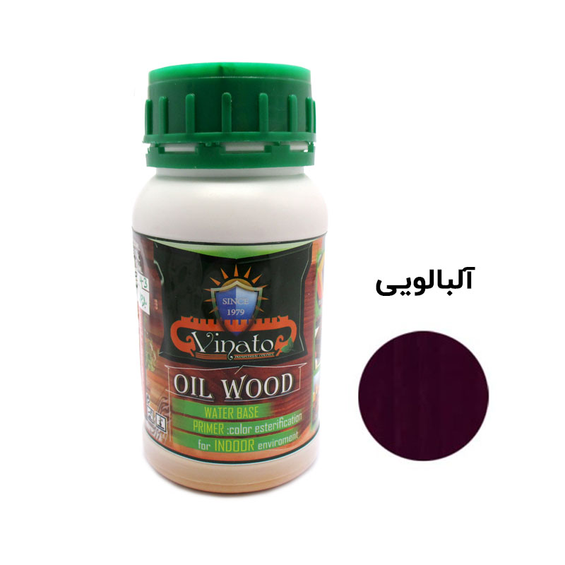 تصویر رنگ چوب آلبالویی ویناتو حجم 250 - 300 میلی‌لیتر کد 270