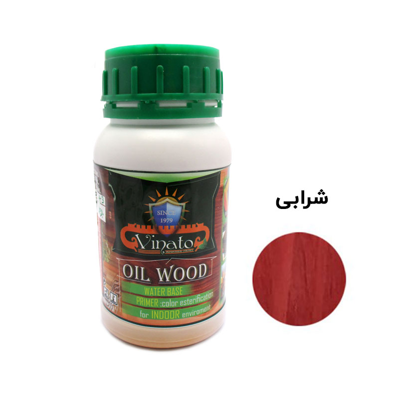 تصویر رنگ چوب شرابی ویناتو  حجم 250 - 300 میلی‌لیتر کد 350