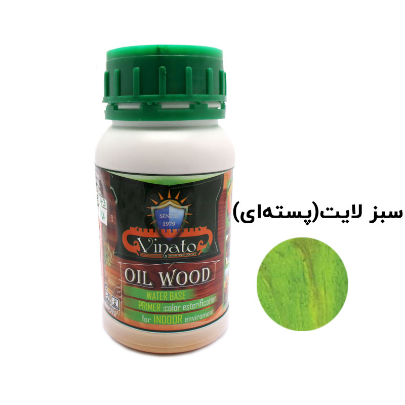 روغن چوب سبز لایت ویناتو کد 348