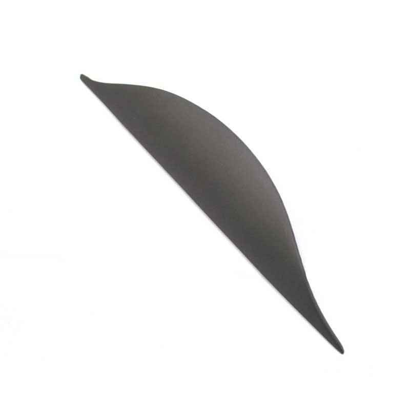 دستگیره کابینت دو پیچ طوسی گوهران طرح موج طول 17 سانتی‌متر