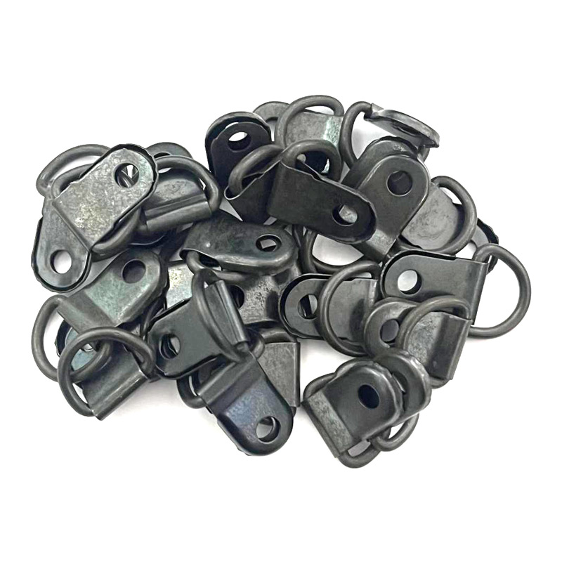 بست تابلو حلقه دار مشکی طول 2.5 سانتی‌متر بسته 50 عددی (3±)