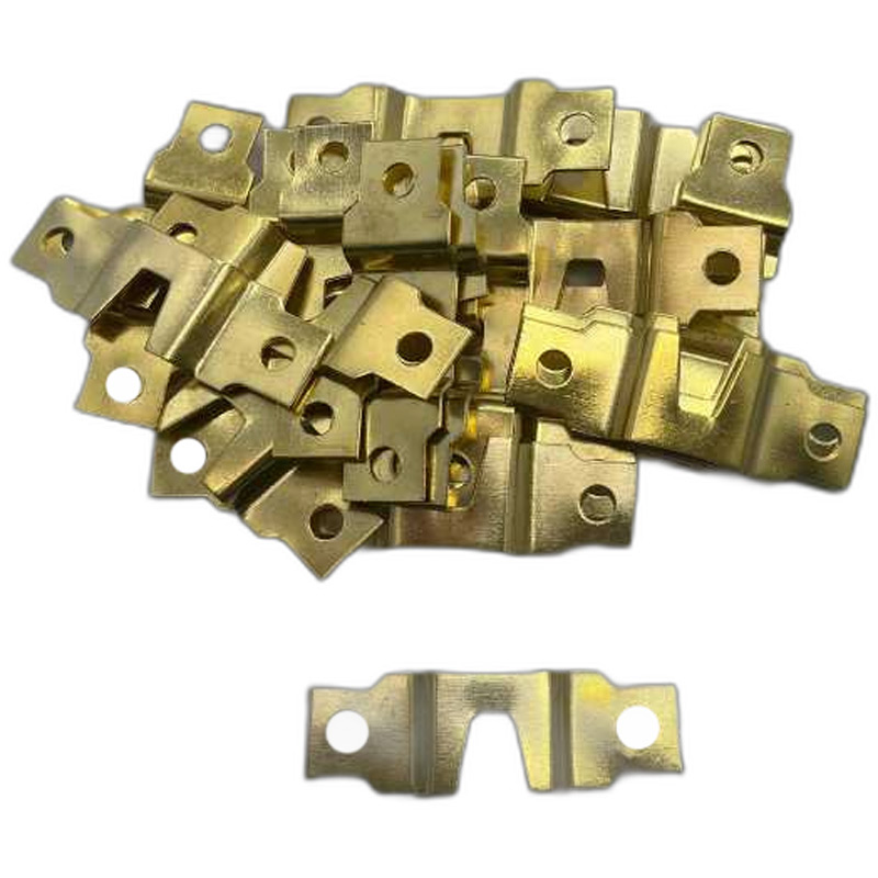 بست تابلو فلزی طلایی طول 4.5 سانتی‌متر بسته 25 عددی (2±)