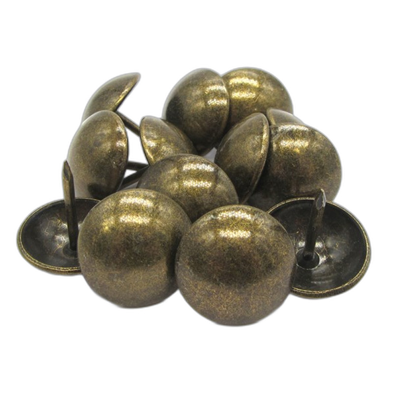 گل میخ پتینه زیتونی طول 22 قطر 20 میلی متر بسته 10 عددی