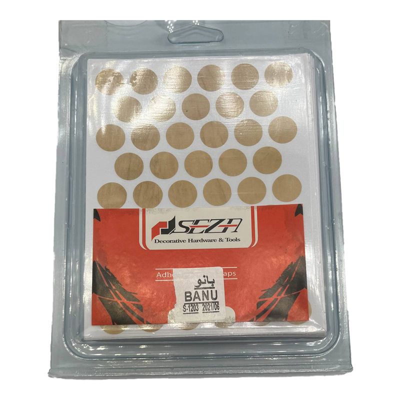 پولک چسبی پیچ بانو مات کد S-1203 بسته 50 ورقی