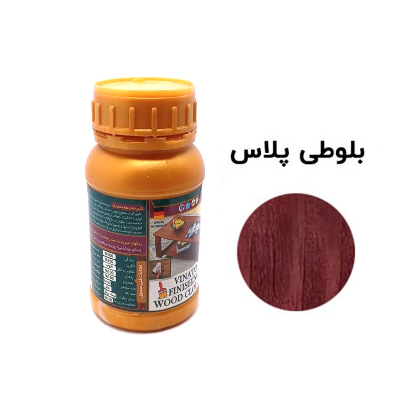 تصویر رنگ چوب فینیشینگ بلوطی مخصوص مبلمان ویناتو حجم 300 میلی‌لیتر کد 343