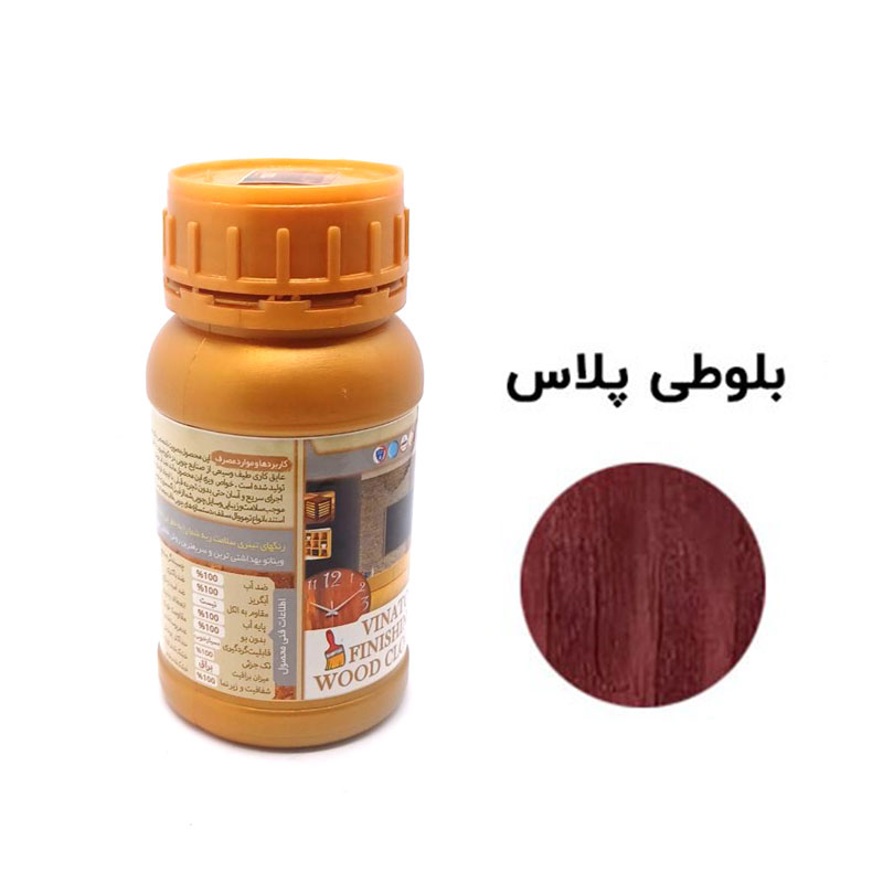 رنگ چوب فینیشینگ بلوطی مخصوص دکوراسیون ویناتو حجم 300 میلی‌لیتر کد 343