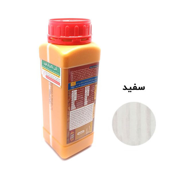رنگ چوب فینیشینگ سفید مخصوص نمای بیرونی ویناتو حجم 1 لیتر کد 110