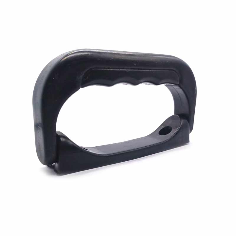 دستگیره پلاستیکی دو‌تکه مشکی طول 13.5 سانتی‌متر