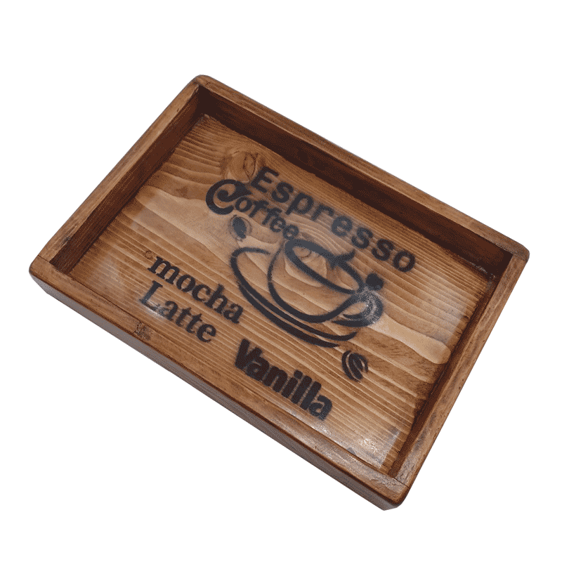 سینی چوب روس 22 در 16 سانتی‌متر