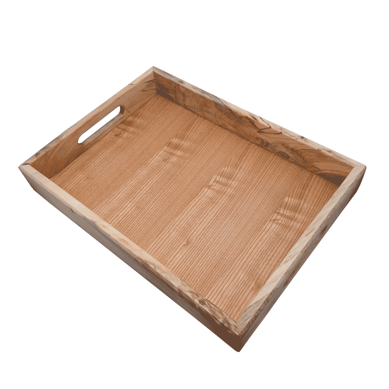 سینی چوبی دسته دار 36 در 26 سانتی‌متر