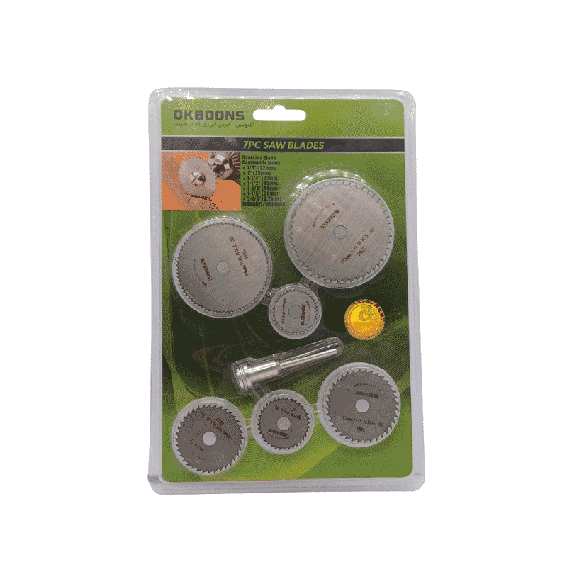 ست فرز اره ای 7 پارچه