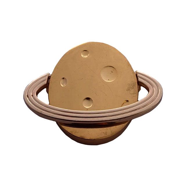 دستگیره طلایی دو تکه مدل G360 طول 5 سانتی‌متر