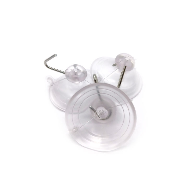 چسبونک شیشه قلابدار فلزی بسته 3 عددی