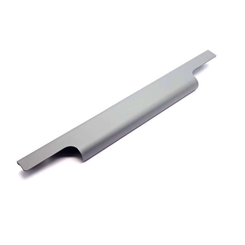 دستگیره فلزی طوسی مدل L3 طول 29 سانتی‌متر