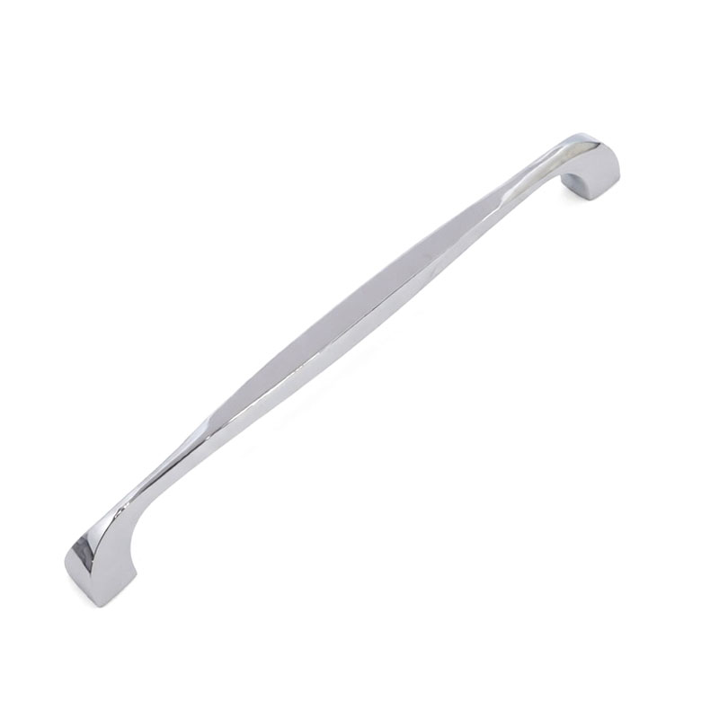 دستگیره کابینت آلومینیومی مدل G140 کروم طول 21 سانتی‌متر